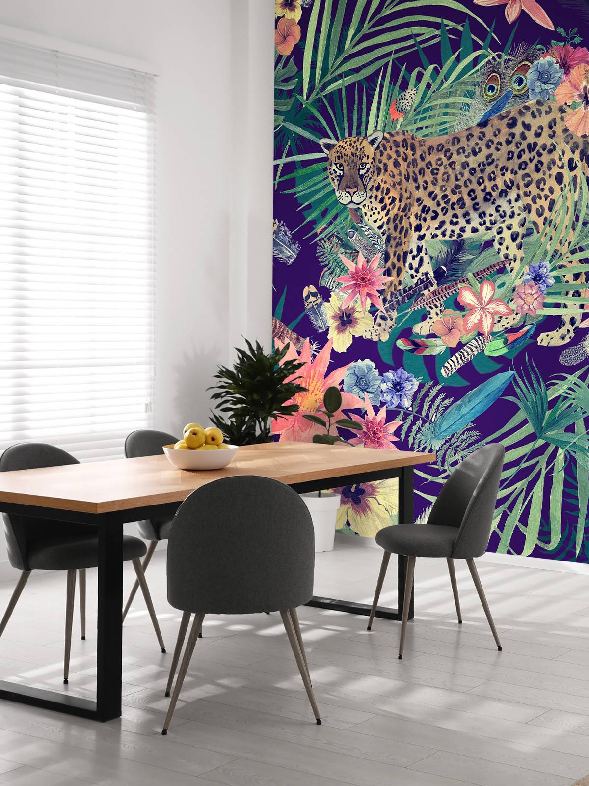 Jungle print met luipaarden