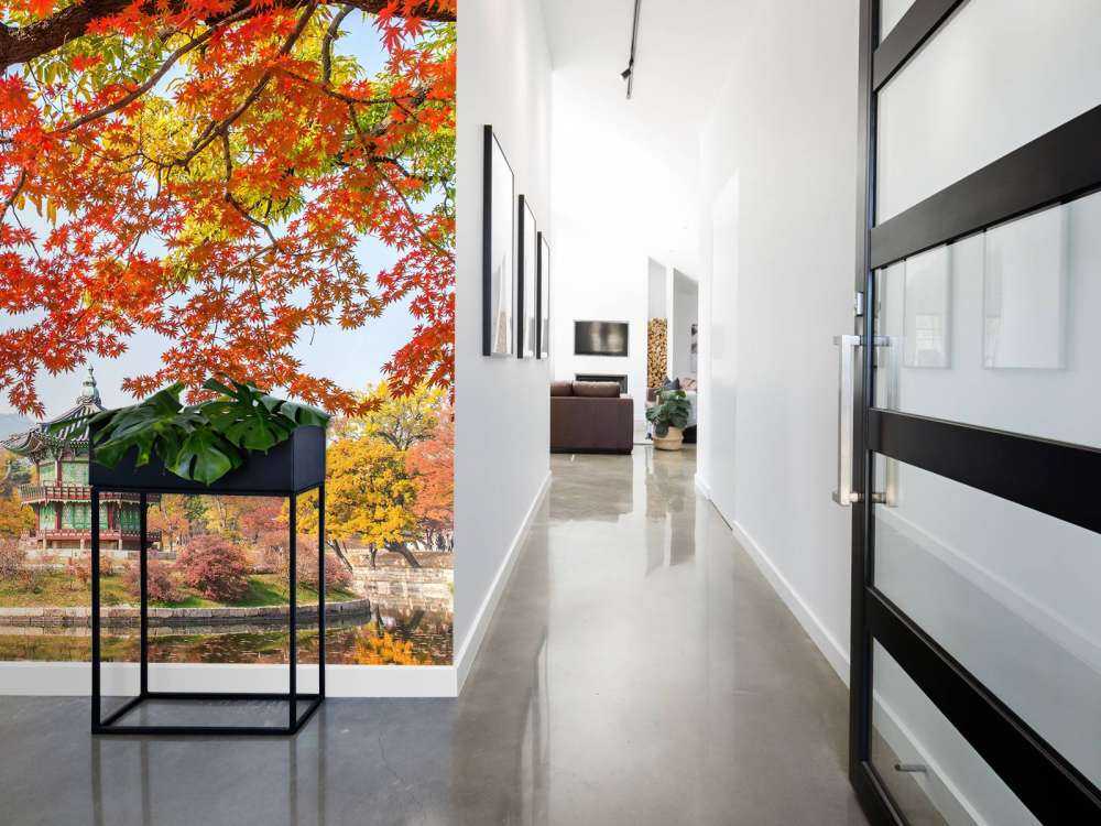 Gyeongbukgung Palace in de herfst