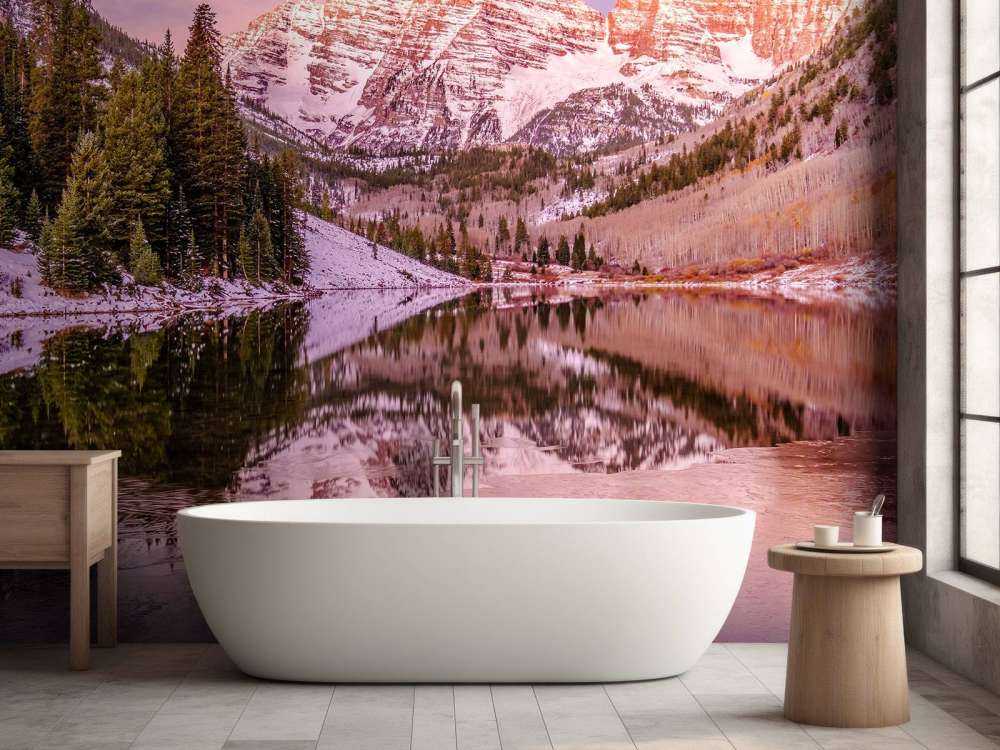 Berglandschap met een rivier