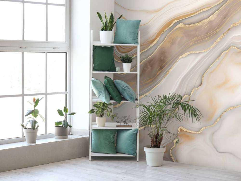 Luxury marble chic decor trend ivory beige