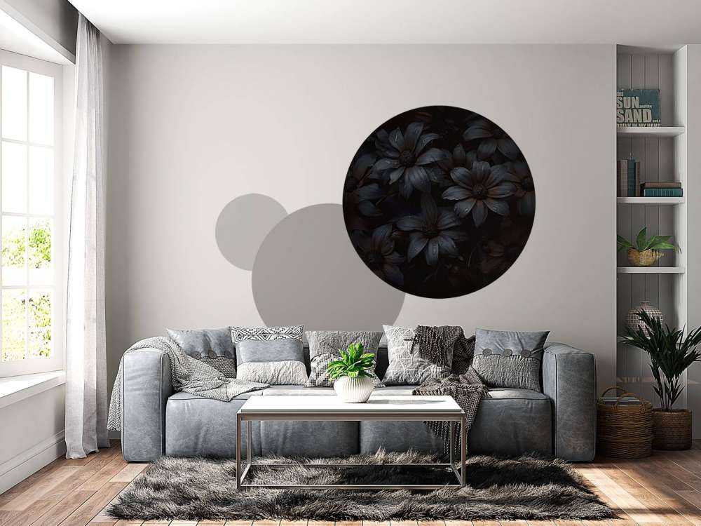 Opulent flower reverie dark mood