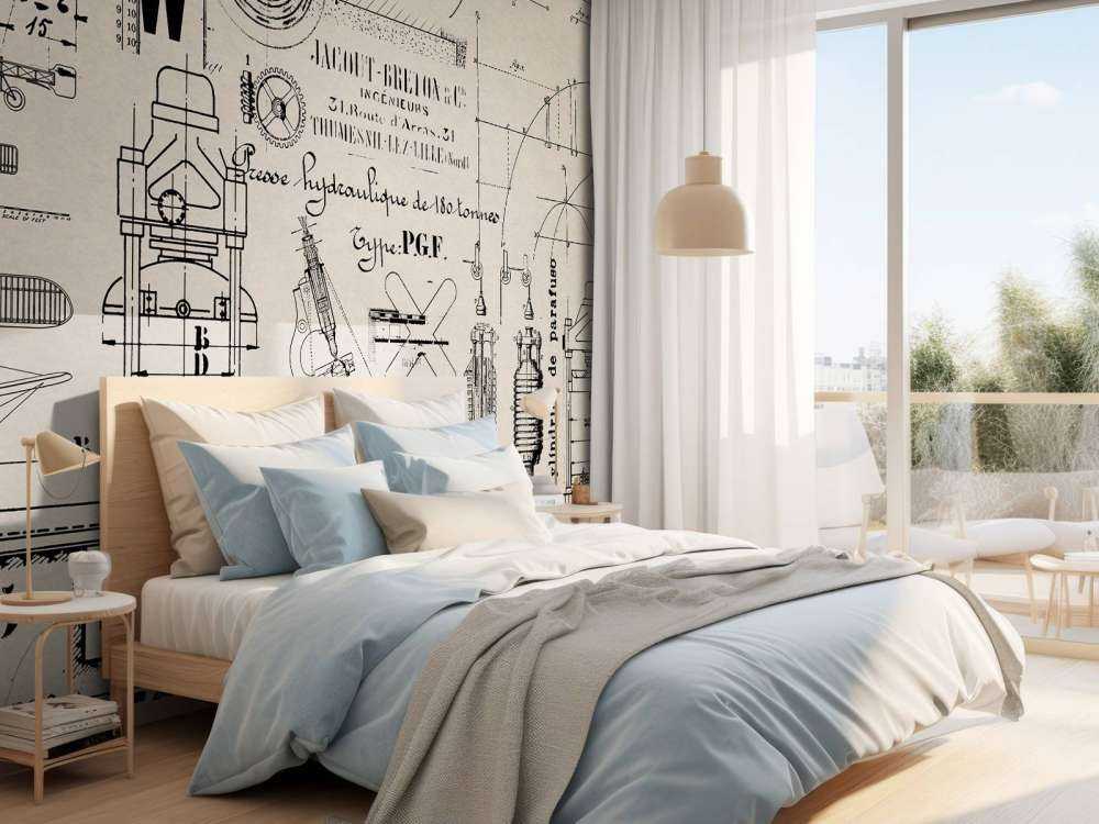 Historic construction and technology beige
