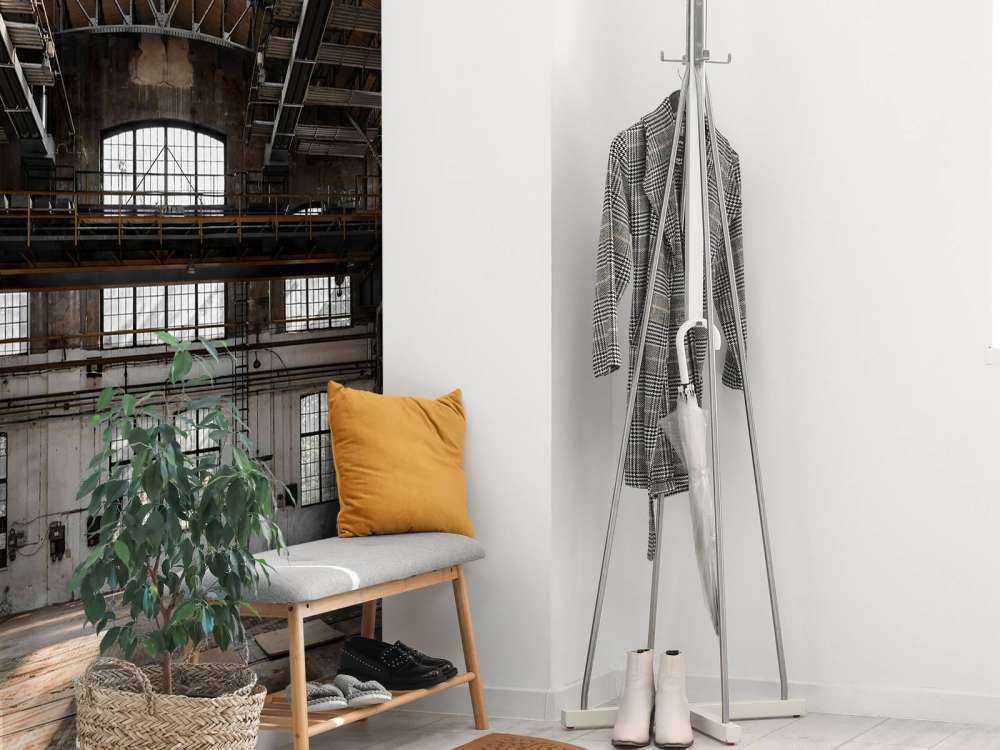 Verlaten industriële hal