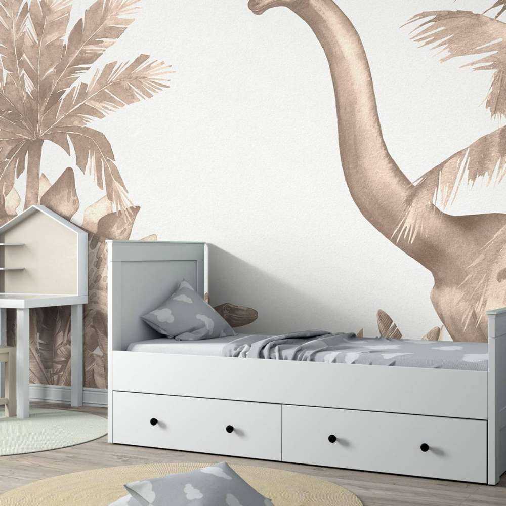 Dinosaurussen in taupe