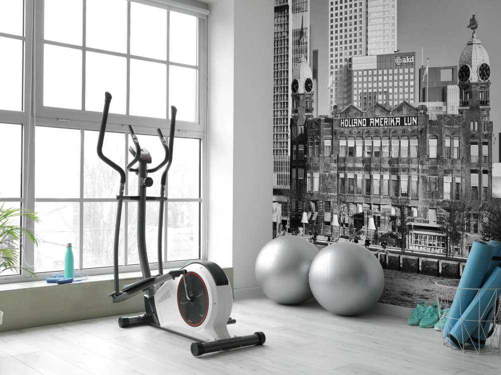 Hotel New York in zwart wit  Rotterdam 