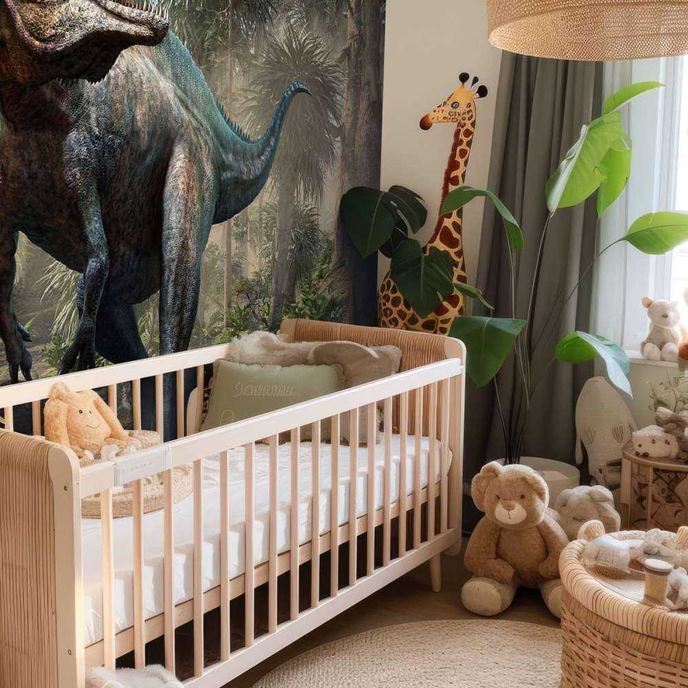 Acrocanthosaurus in het bos