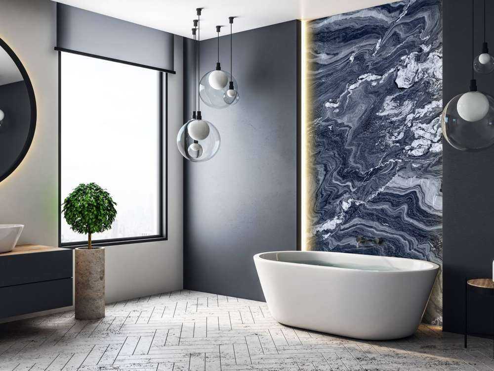 Marmer met fraaie structuur