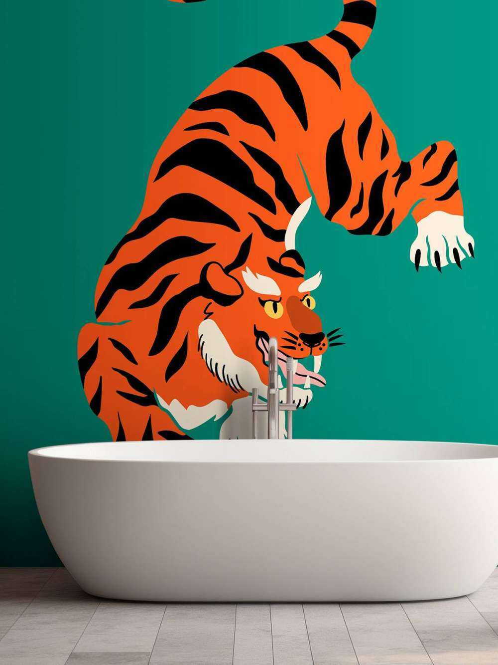 Oranje tijger