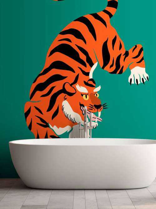 Oranje tijger