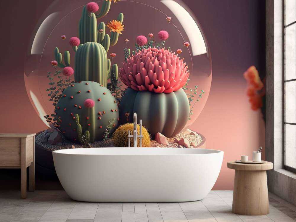 Cactus terrarium