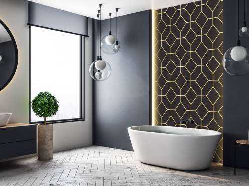 Art deco octagons