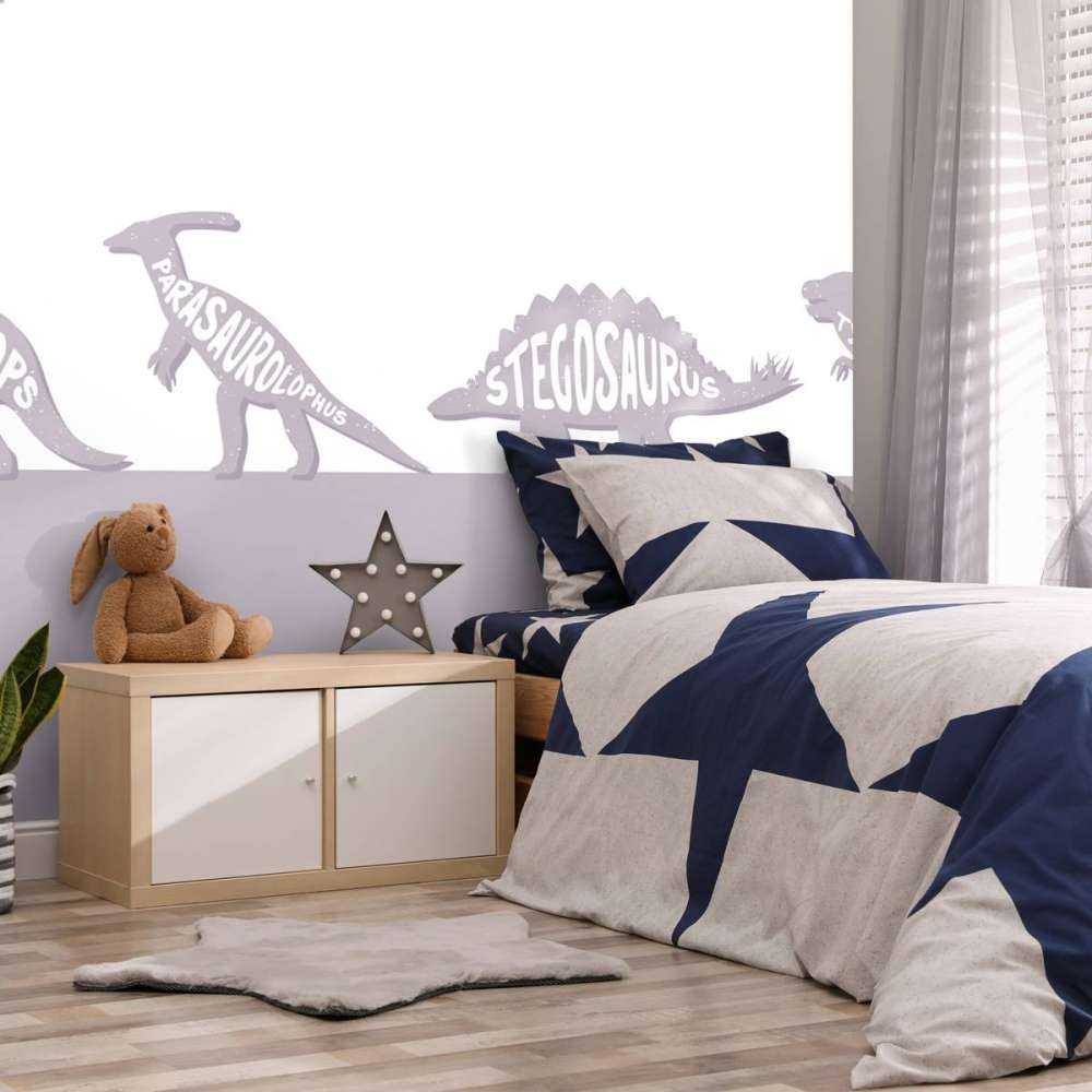 Dino's met tekst in roze