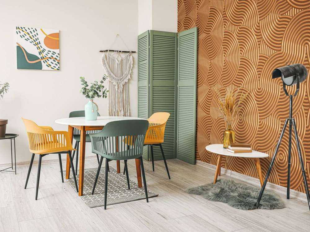 Metalen achtergrond met cirkels