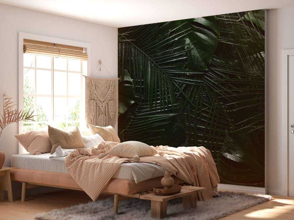 Donkergroene Tropische Bladeren