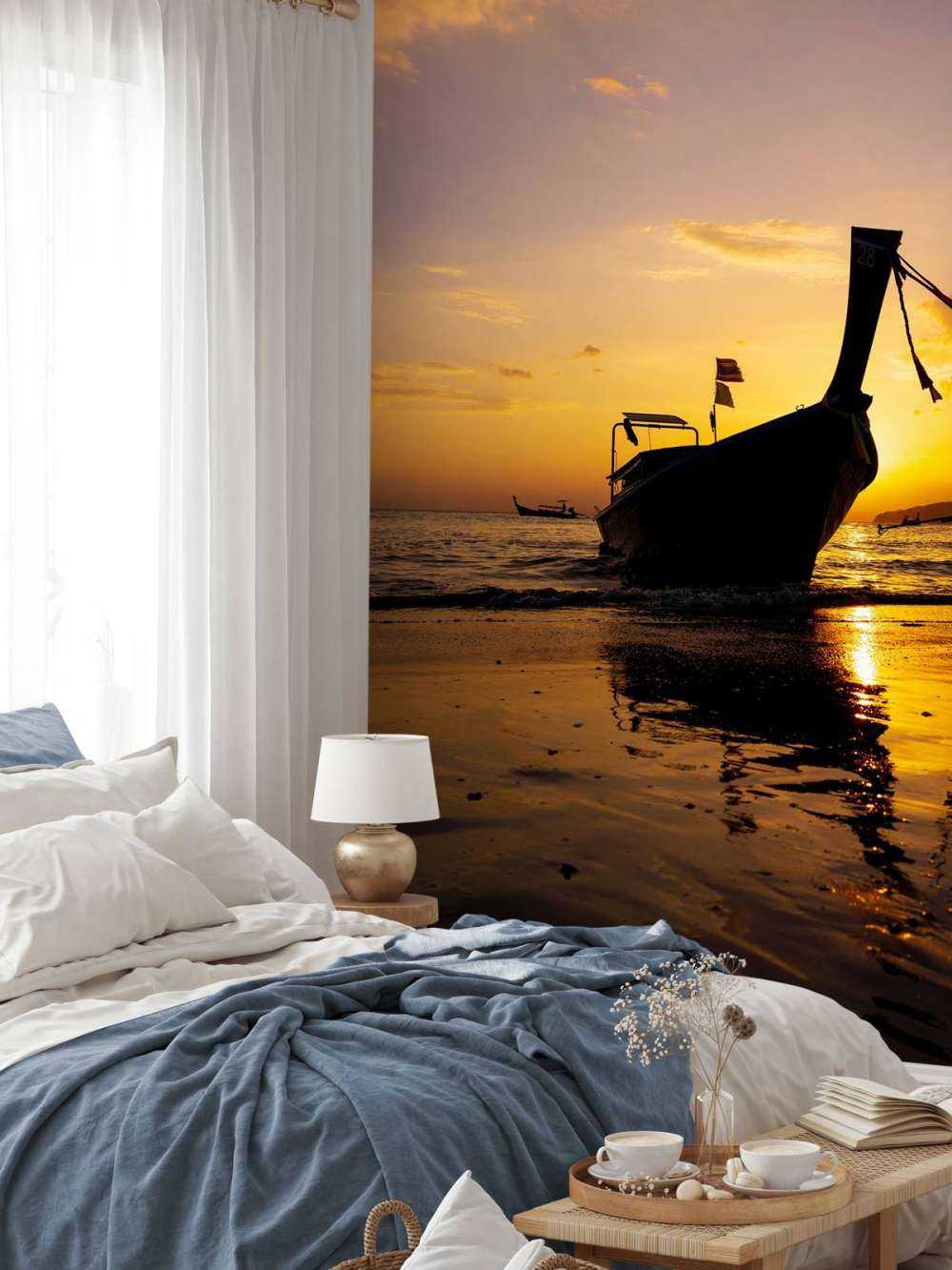 Traditionele langstaartboot