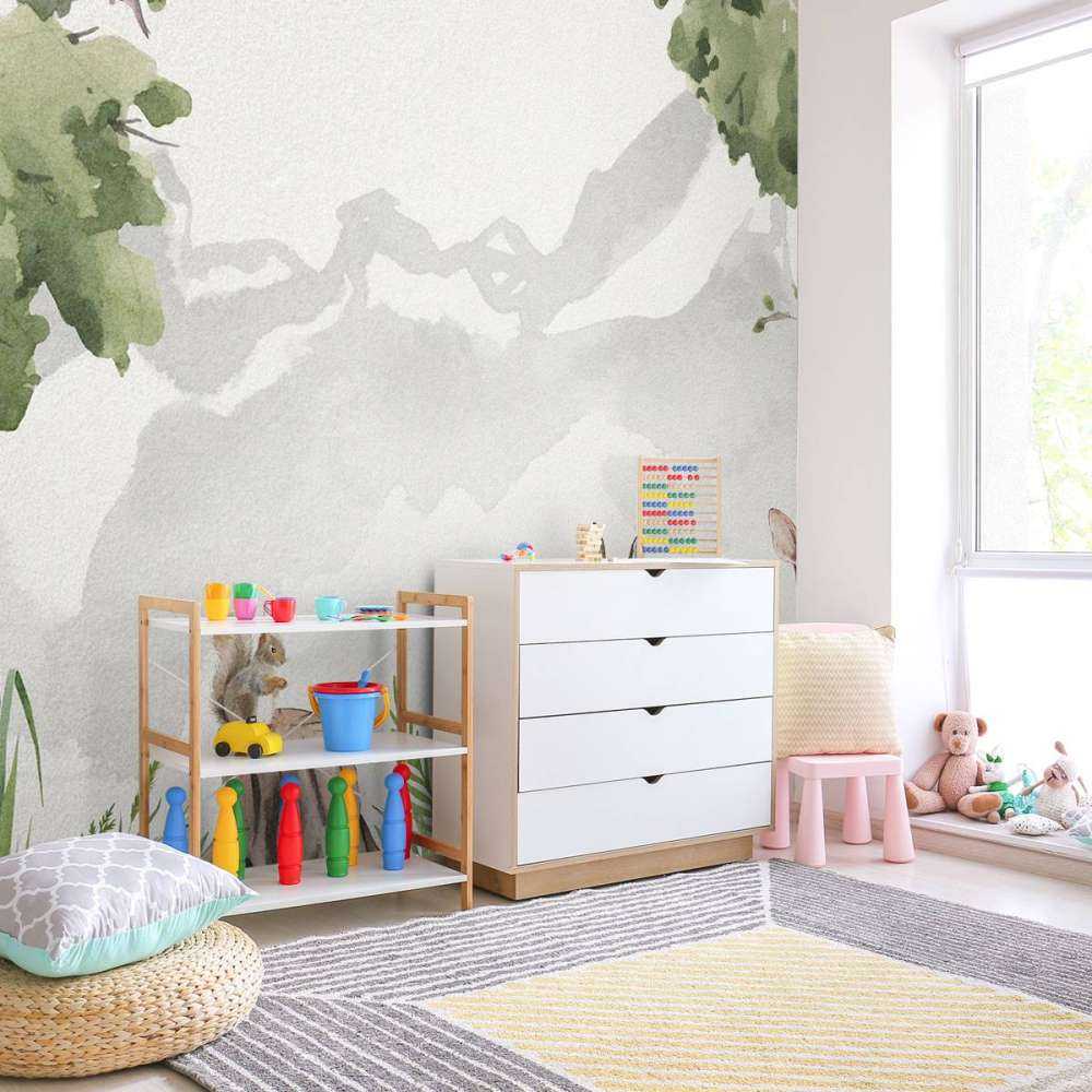 Twee hertjes in het bos