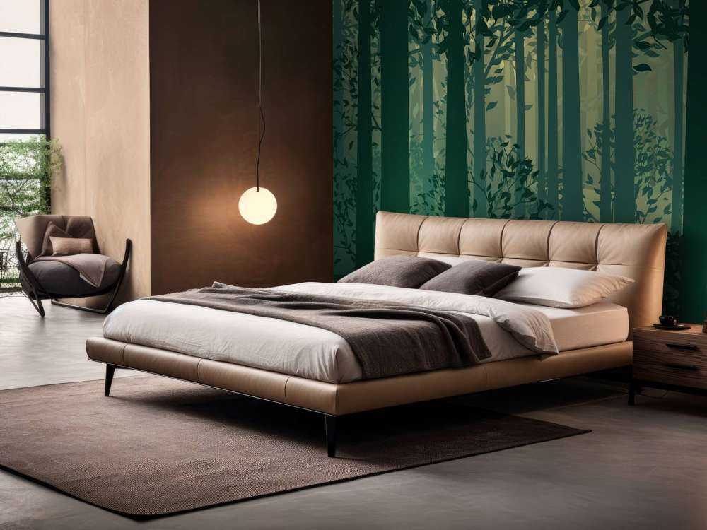 Abstract boslandschap