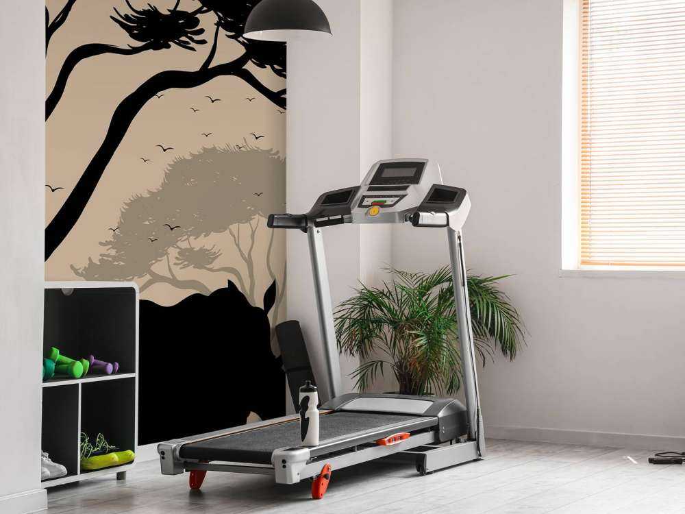 Silhouette van een neushoorn