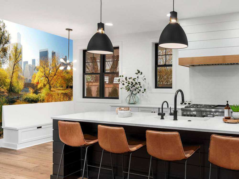 Manhattan Central Park in de herfst