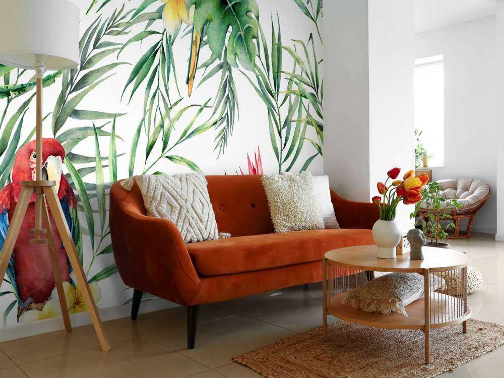 Exotische vogels print