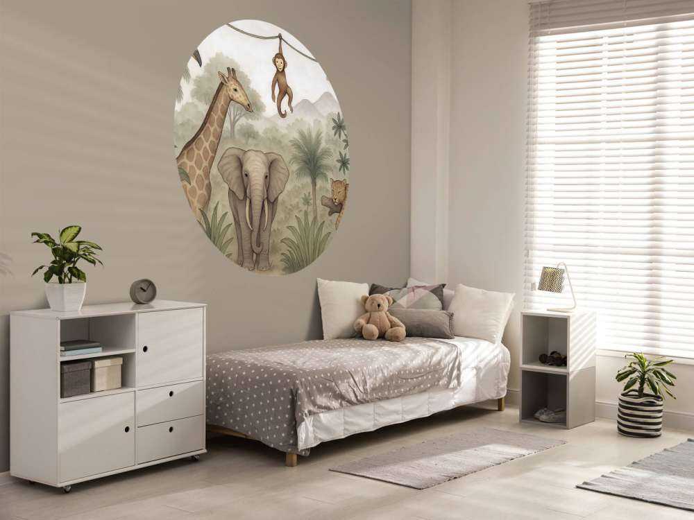 Junglevriendjes in kleur
