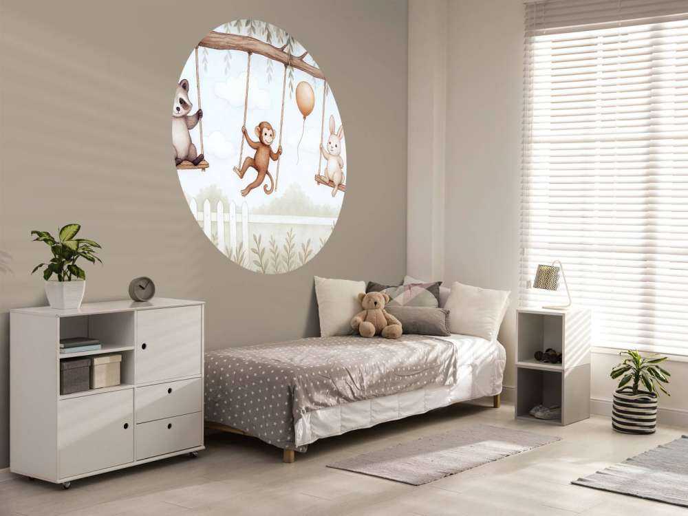 Schommelpret met bosvriendjes