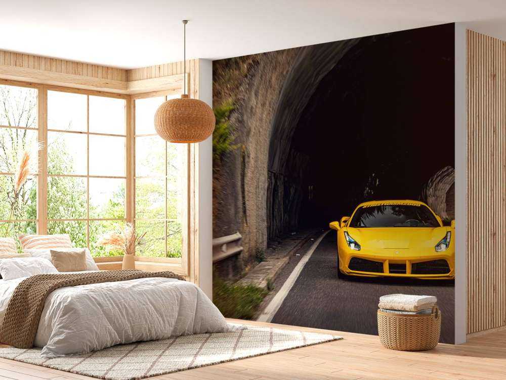 Ferrari 488 GTB op bergroute