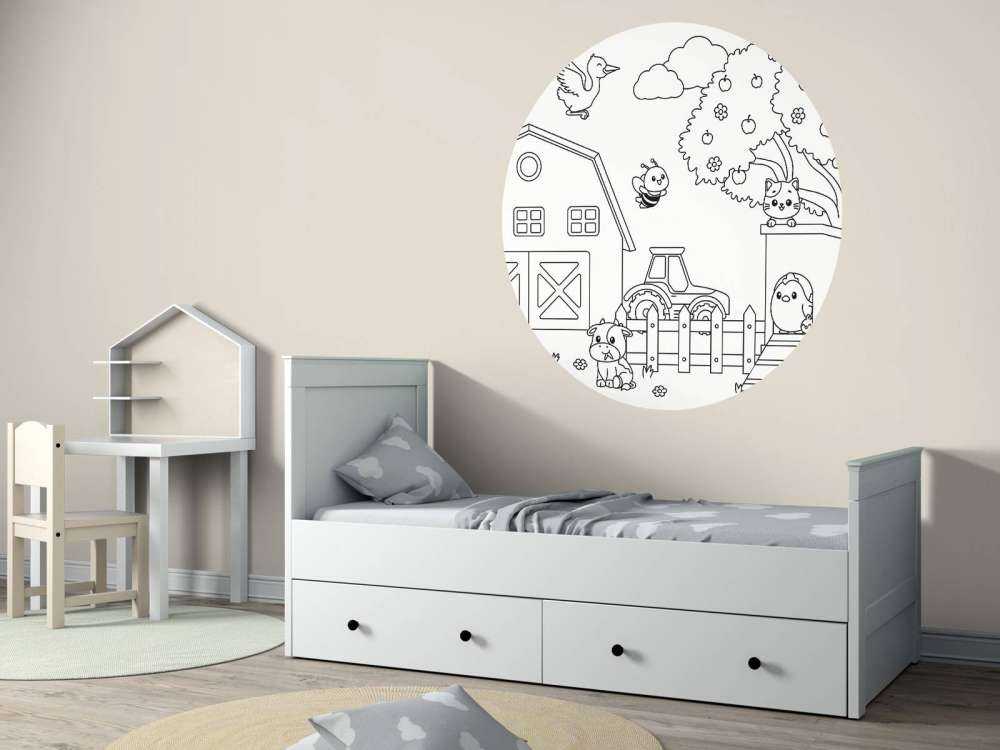 Vrolijke dierenpret op de boerderij