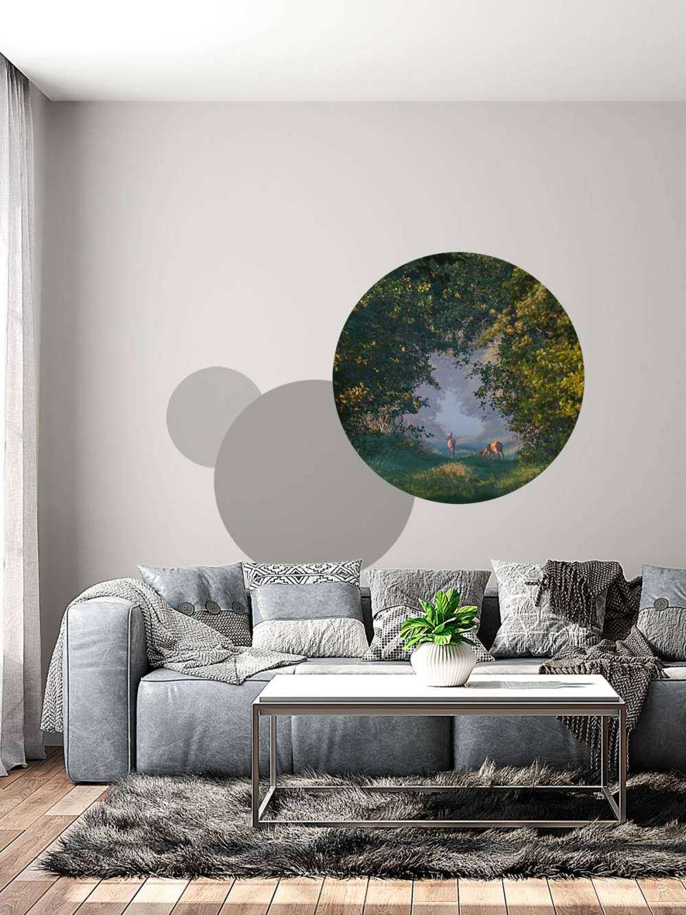 Bosdieren in het Morgenlicht