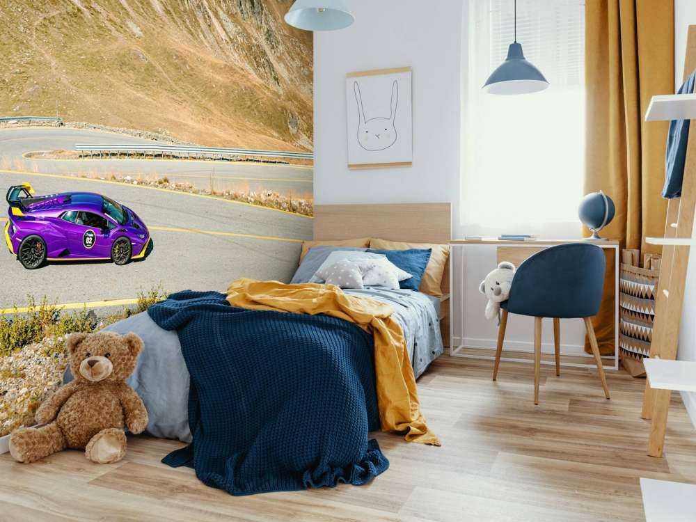 Lamborghini Huracán op bergpas