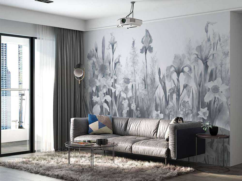 Fragrant spring Navy Blue