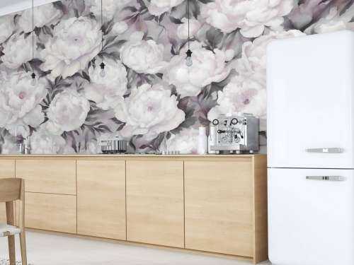Peonie`s Wall Black