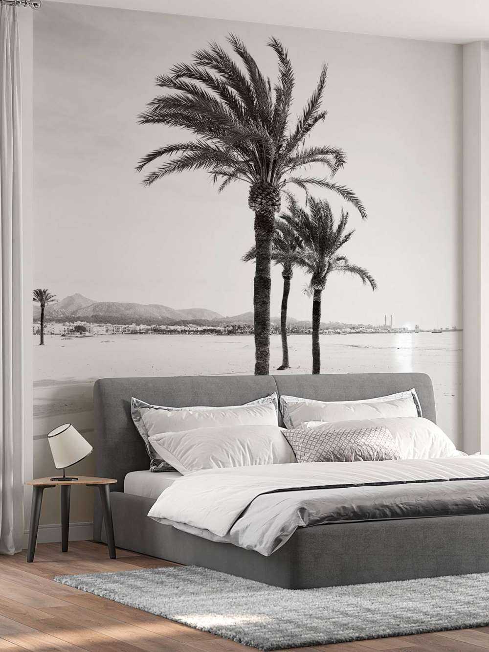 Palmbomen bij elkaar