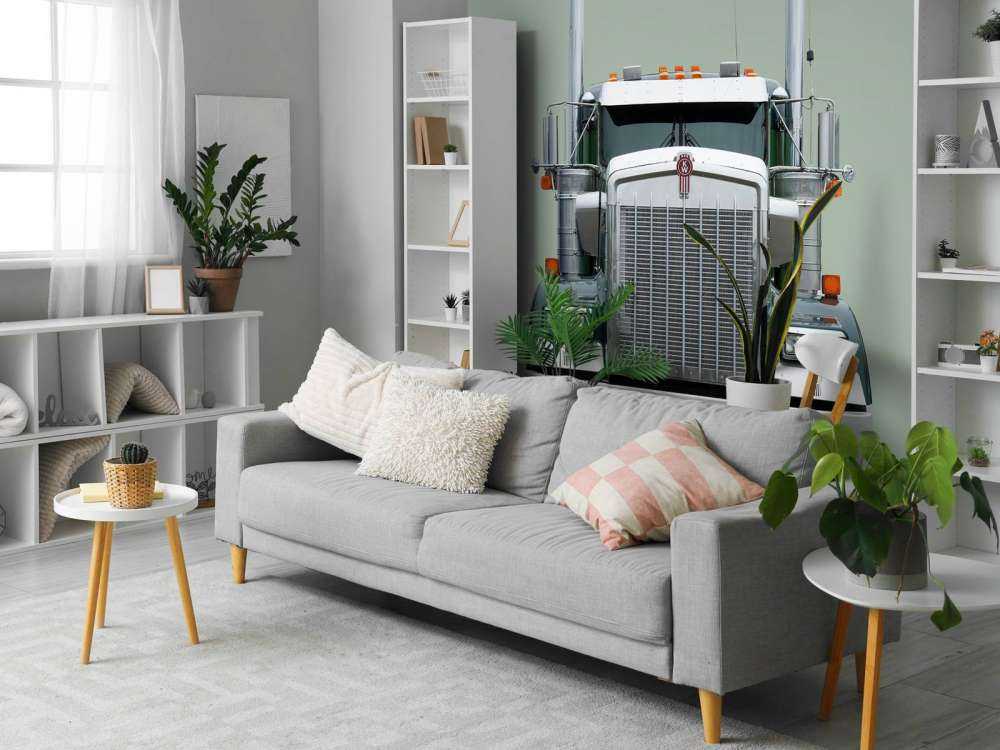 Amerikaanse vrachtwagen