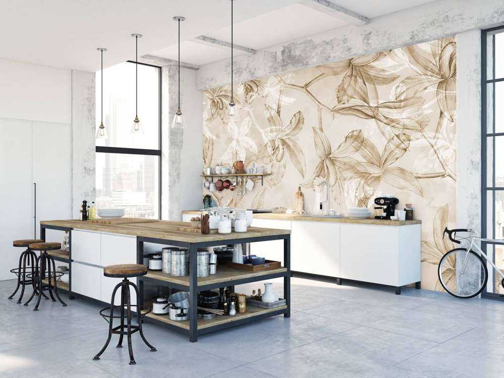 Orchid Dreamscape Sepia