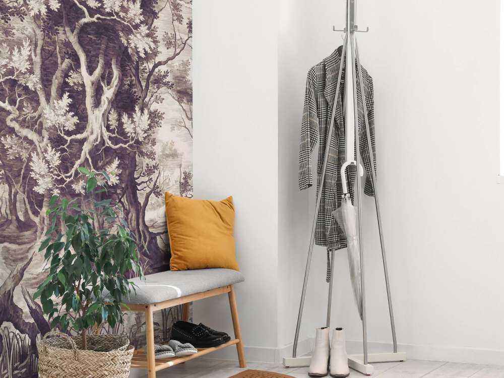 Mystical Forest in Sepia