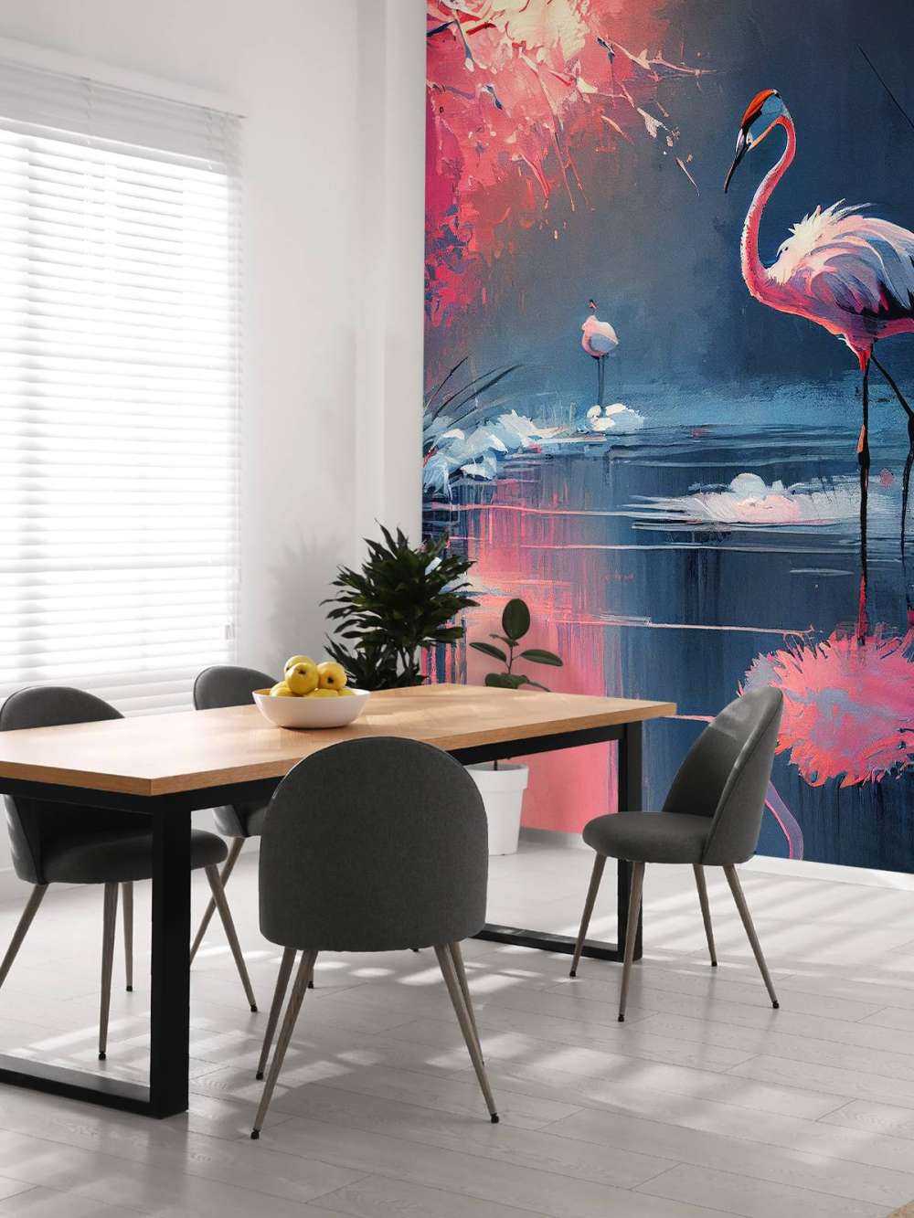 Flamingo Reflectie Symfonie