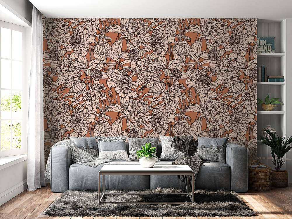 Terracotta Botanische Lijnen