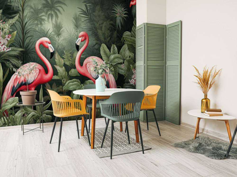 Flamingo’s Florale Oase