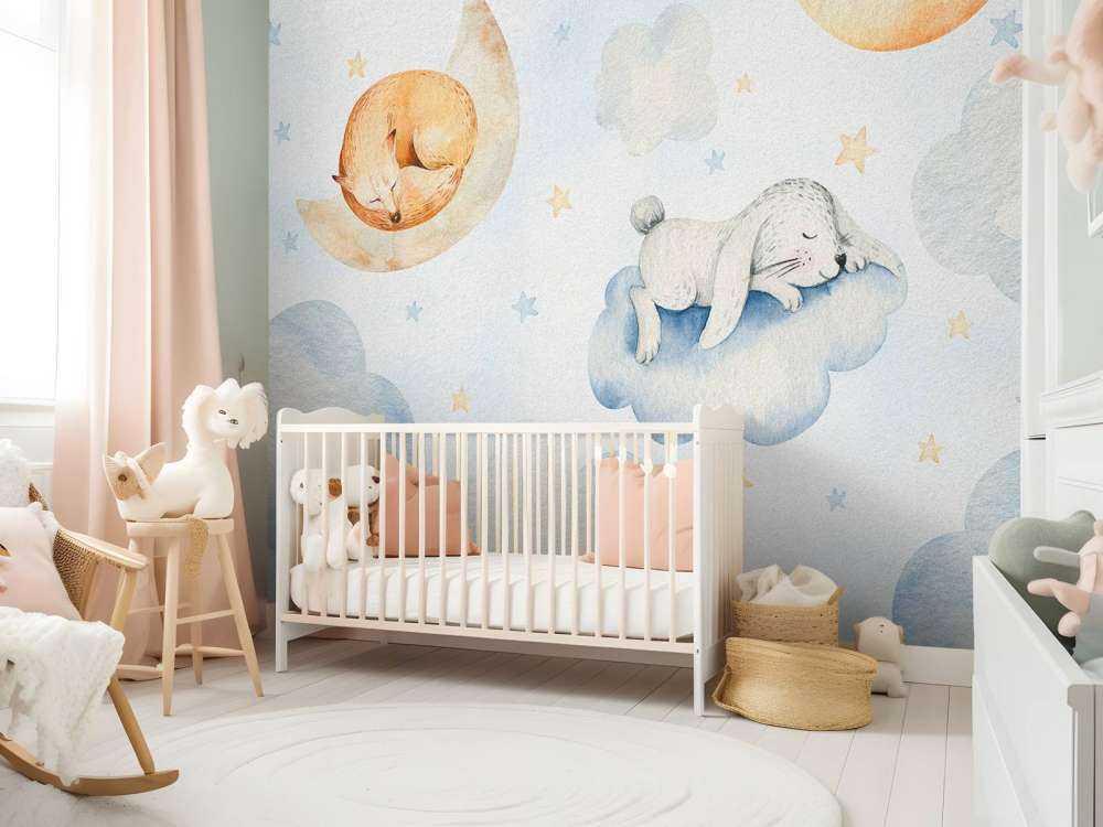 Slapende vrienden in de wolken