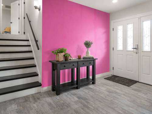 Fuchsia roze beton