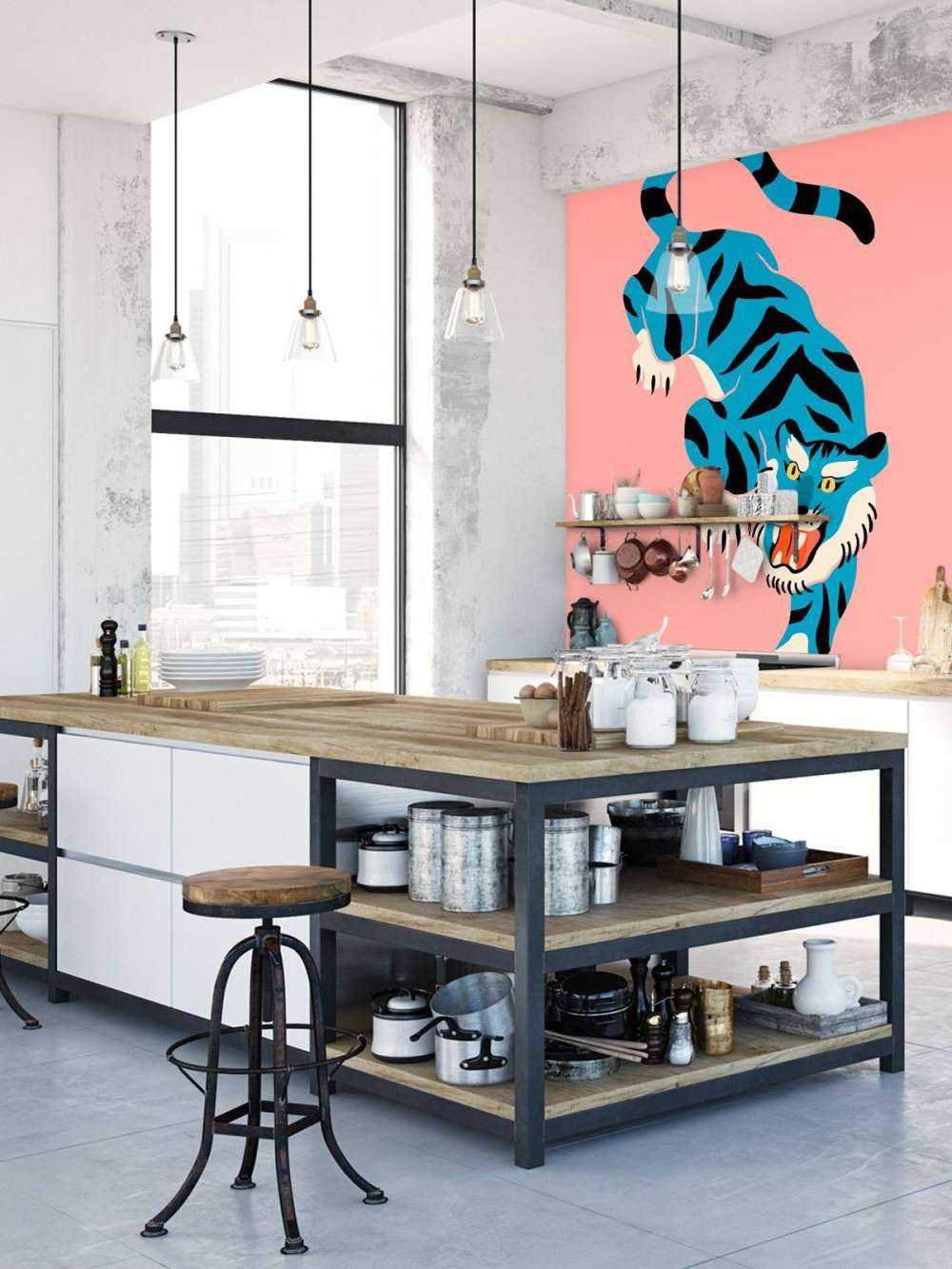 Blauwe tijger