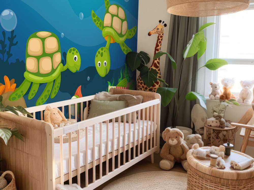 Onderwaterleven ontwerp voor kinderen