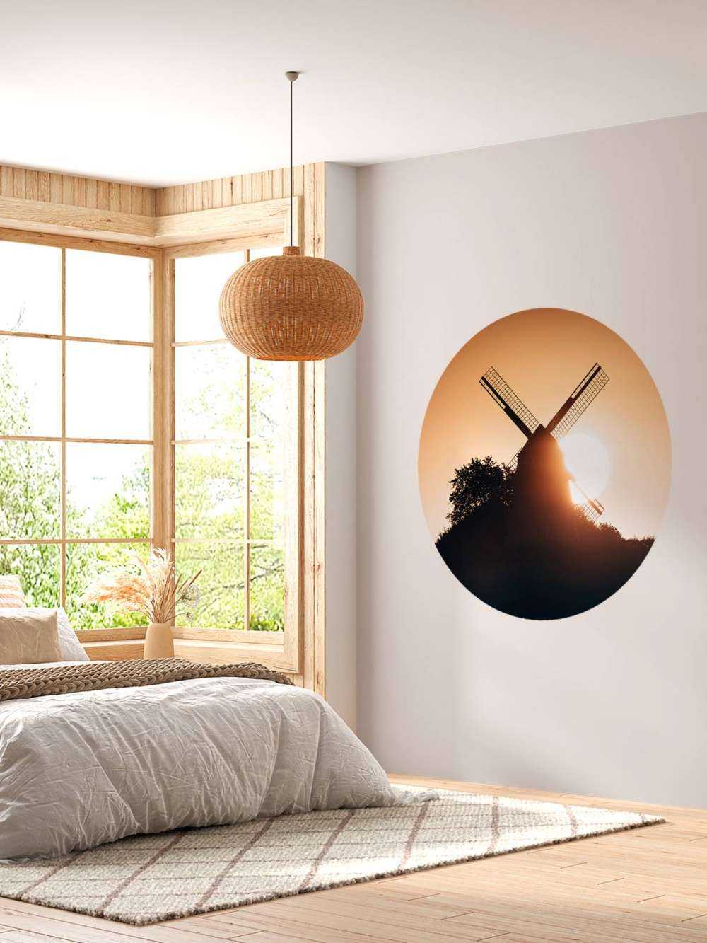 Zonsopkomst tijdens de zomer