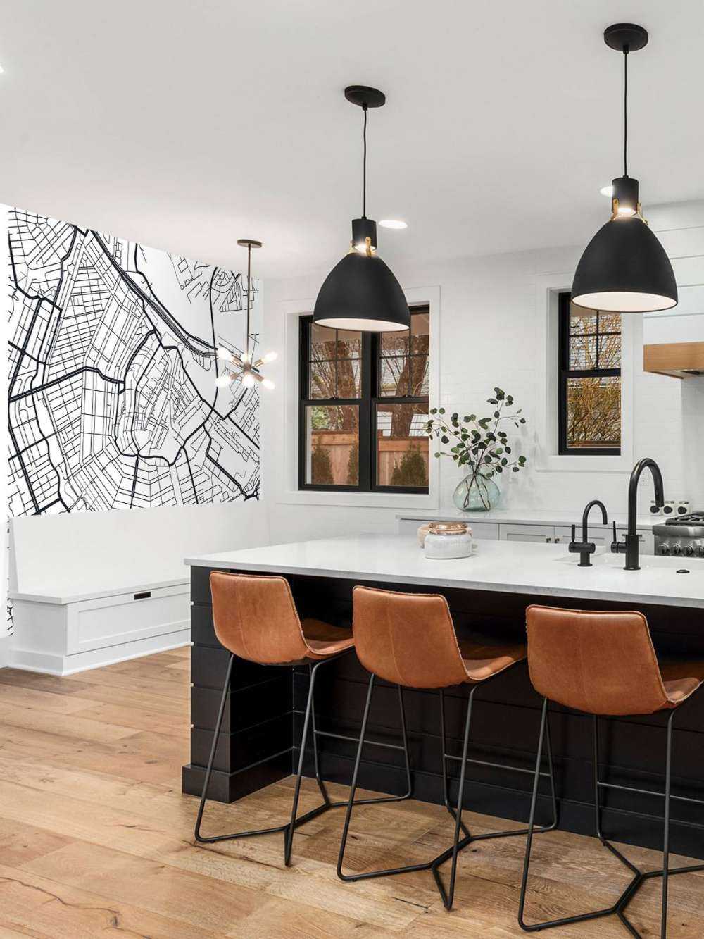 Amsterdam vector plattegrond