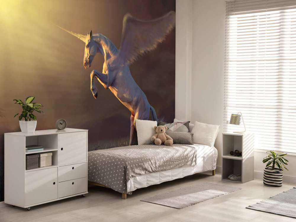 Unicorn met vleugels