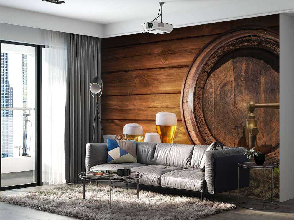 Speciaalbieren met een biervat