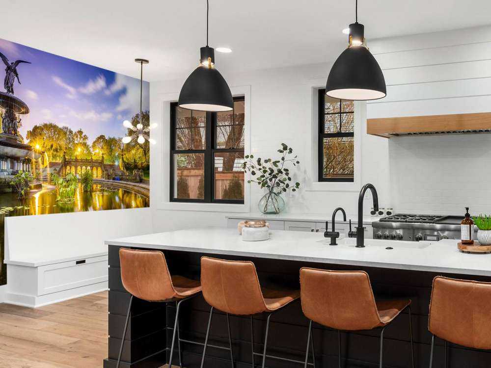 Bethesda Terrace en Fountain in Central Park