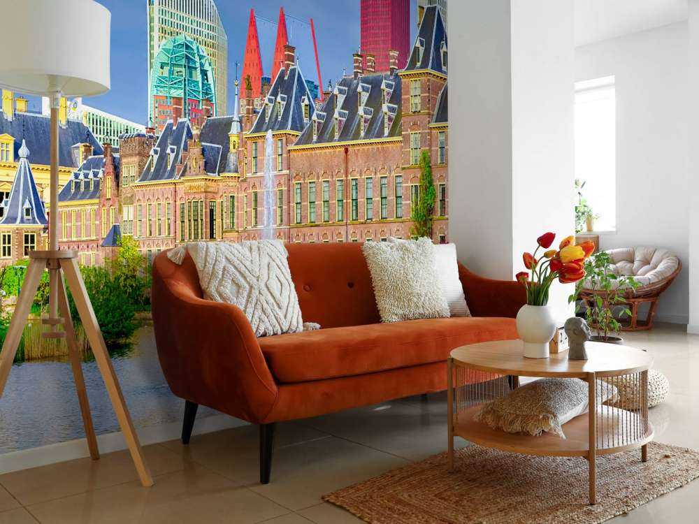 Het Binnenhof in de lente