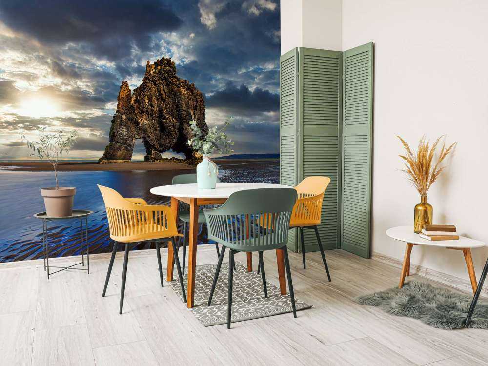 Hvítserkur rots in IJsland